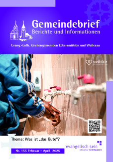 Das Titelbild zeigt eine Waschgelegenheit, die die Organisation well:fair fondation eingerichtet hat.