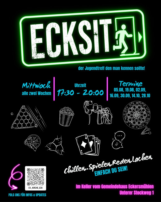 Ecksit August bis Oktober